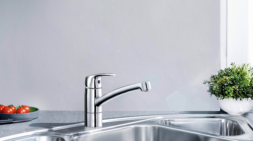 low flow kitchen faucet